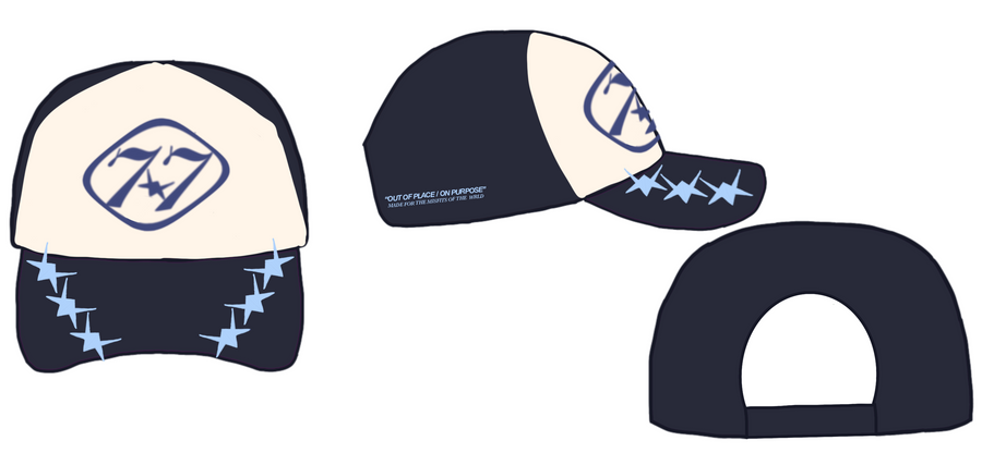 77 EMBLEM CAP